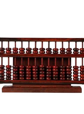 摆件老式算盘儿童木质工艺品