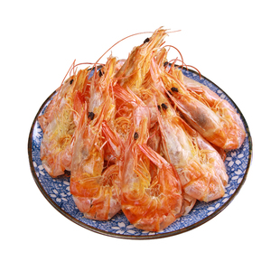 威海虾干500g烤对虾干即食大号烤虾干海鲜干货特产干虾子休闲零食