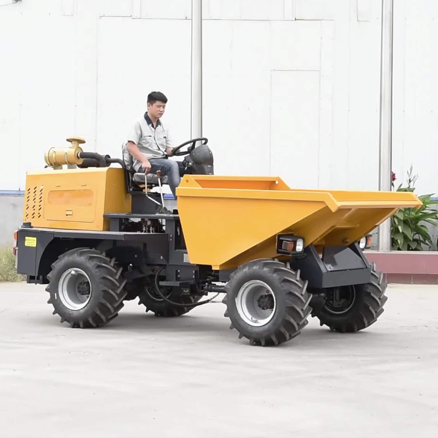 Site Dumper Fcy30 Mini Tipper Lorry Site Front Dumper Wheel Dumper