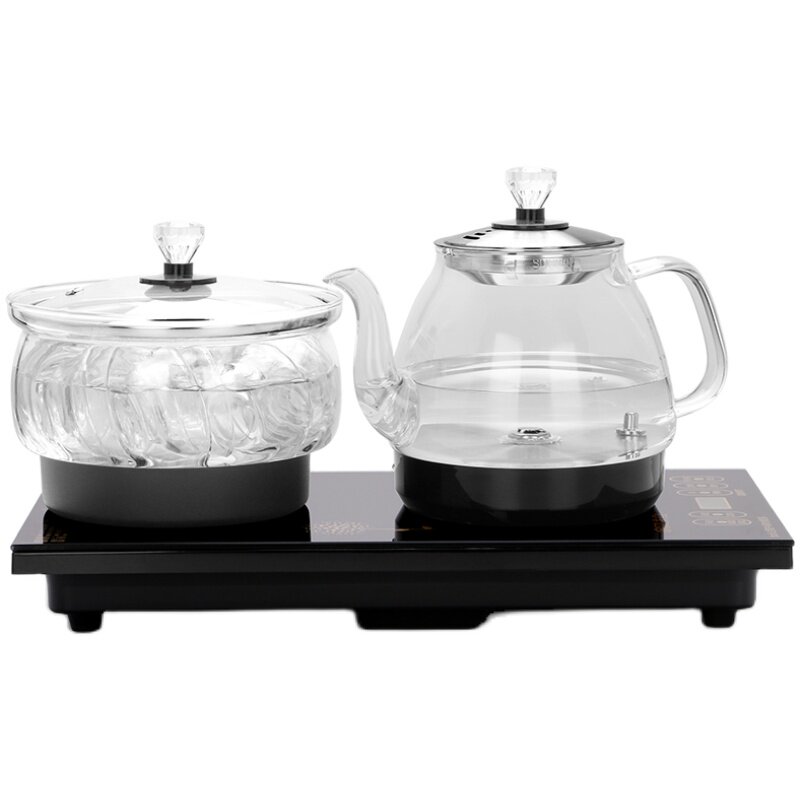 全自动底部上水壶电热烧水壶抽水式茶台一体功夫茶具泡茶专用套装
