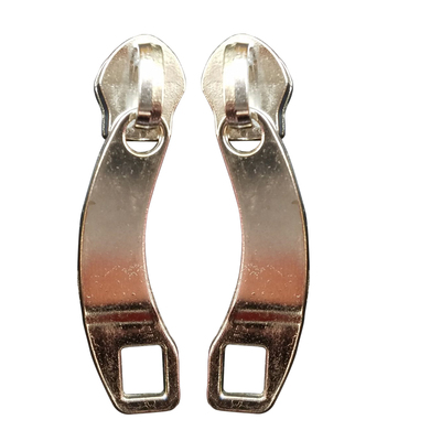 旅行箱行李箱拉杆箱配件拉链头弯刀片带孔58拉头laliangtou