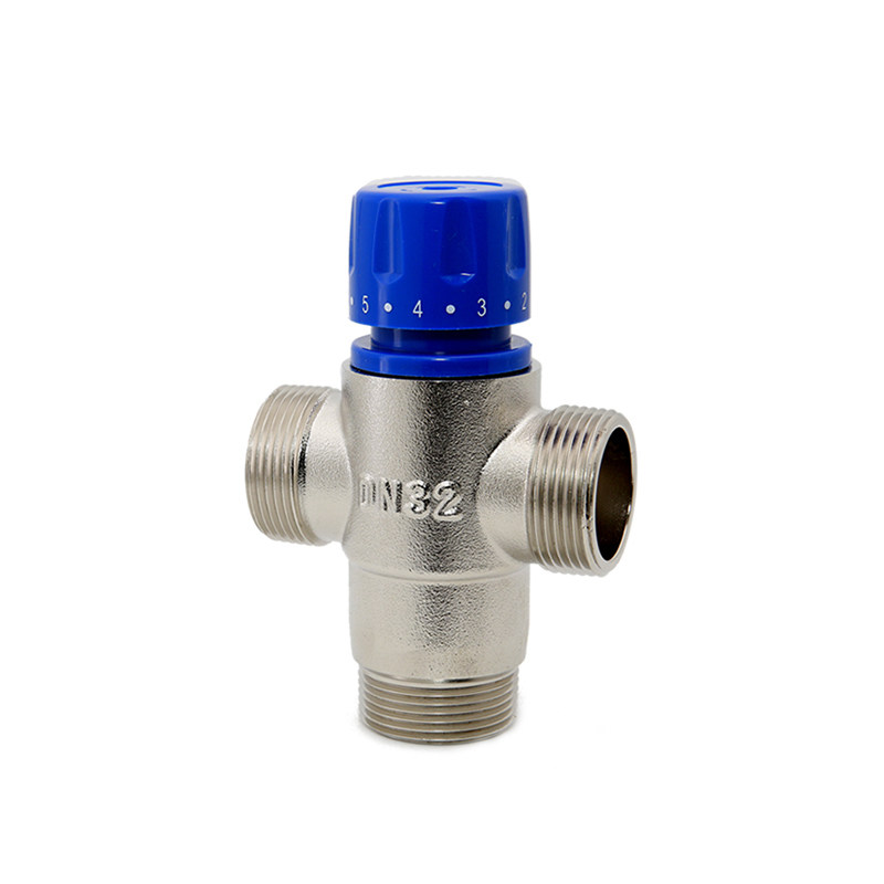 DN32全铜热水器恒温混水阀工程