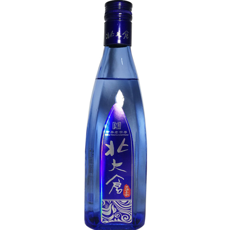 6瓶价格北大仓白酒蓝柔500ml/瓶浓香型纯粮白酒42度北大仓酒