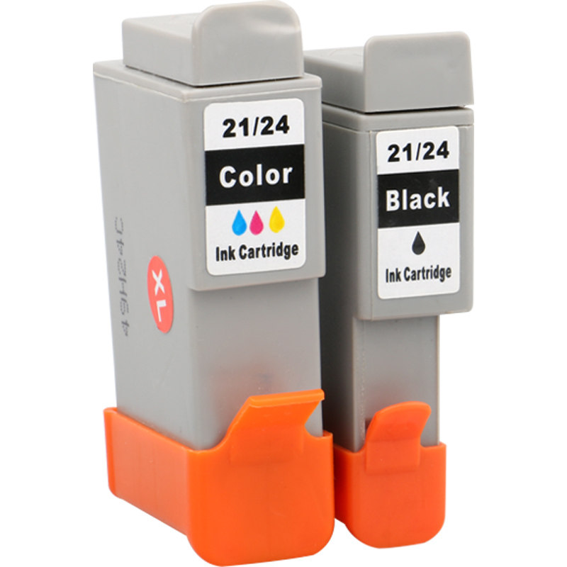 彩格适用佳能BCI-21 24墨盒BJC-2000SP 2100 4000 4100 4200 4300 4400 4550 4650彩色iP1000 1500 2000打印