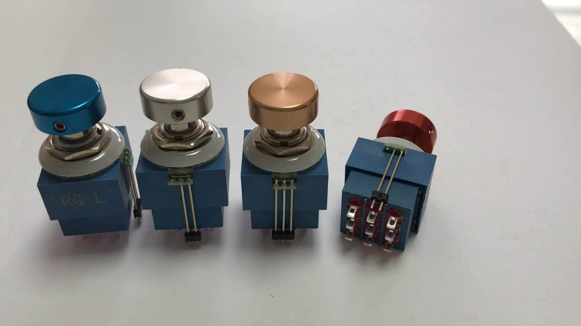 3pdt Led Illuminated Electric Foot Pedal Push Botton Switches Buy