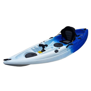 EK KAYAK单人皮划艇2.75米平台舟钓鱼艇塑料漂流船 海洋舟 独木舟