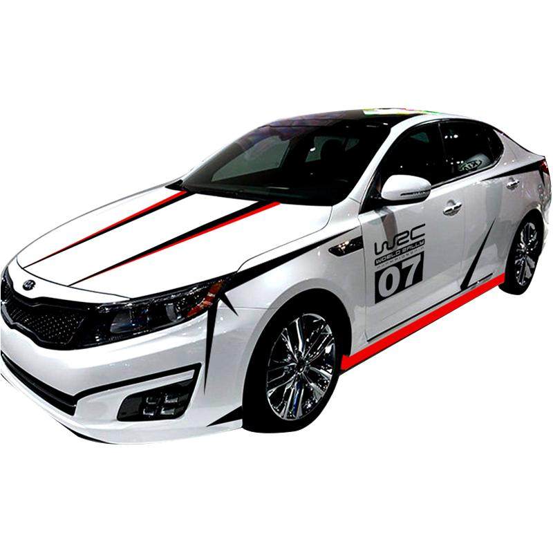 朗逸轩逸迈锐宝XL汽车贴纸车贴起亚K5K3KX5改装腰线长安CS75拉花