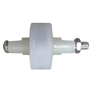 拉闸配件推拉门不锈钢拉闸轮子拉闸轮推拉门轮拉闸门轮加长耳80mm