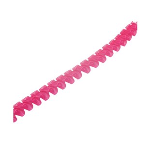 服装辅料2/2.5cm多色雪纱带百褶皱蕾丝花边带diy童装手工材料