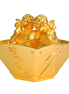 李居明东南大财斗摆件