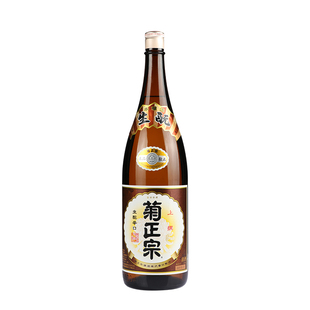 日本原装进口菊正宗生本酿造辛口清酒上选1.8L米酒洋酒1800ml