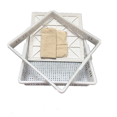 豆腐框四件套塑料模具盒加厚