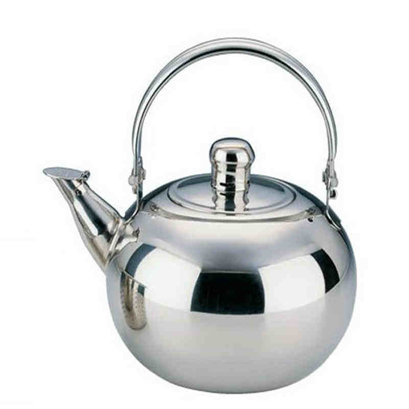 加厚 不锈钢饭店茶壶 泡茶壶 玲珑壶餐厅酒店水壶 过滤家用茶水壶