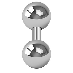 钛钢男女性PA阴环男性大球4毫米新款系带环乳环乳钉系带钉饰品