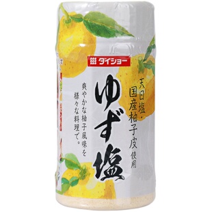 日本大昌柚子胡椒盐80g原装进口烧烤烤肉牛排天妇罗蘸料胡椒粉