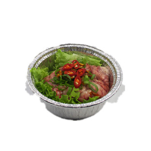 包邮铝箔锡纸小碗盒子/烧烤鸡蛋一次性/猪脑花金针菇模具蛋糕圆形