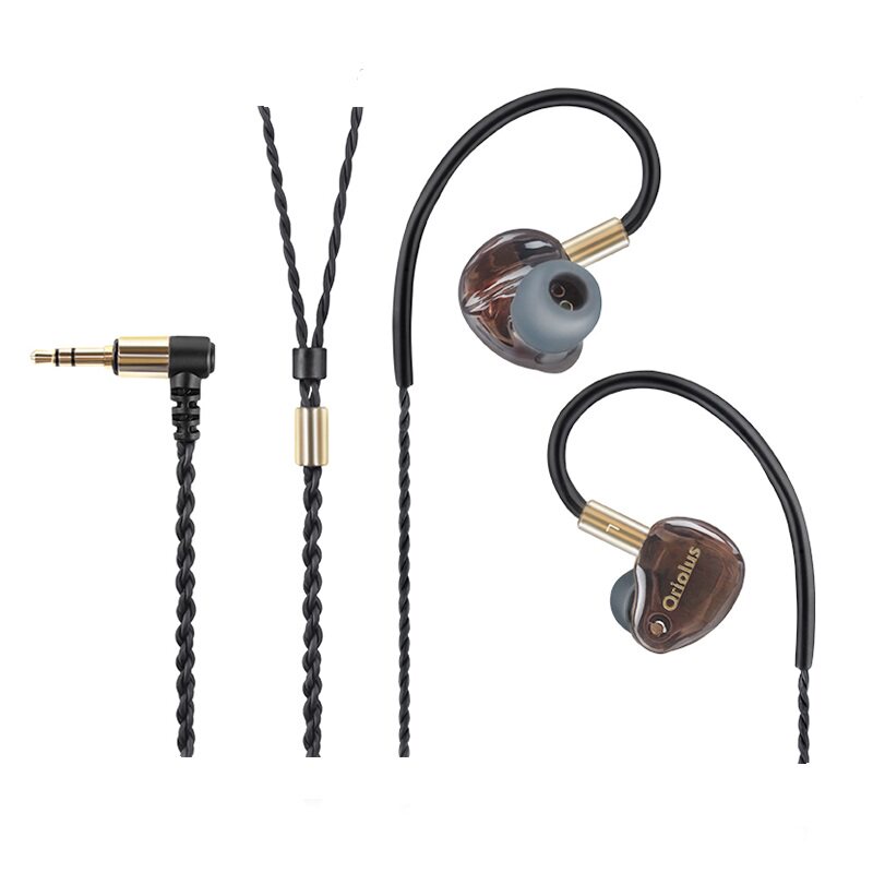 Oriolus水黄鹂圈铁入耳式耳机发烧音乐hifi耳塞老人家手机可直推