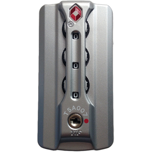 箱包固定锁海关密码锁行李箱拉杆箱锁密码锁TSA007 13066B 13066L