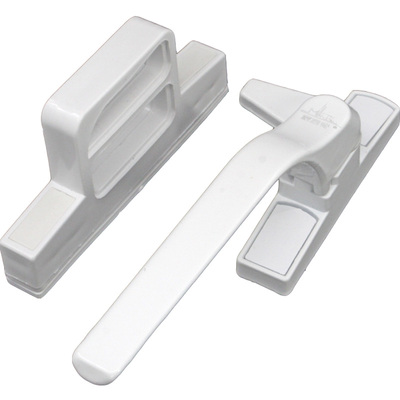 蒙莱奇塑钢门执手带扣单点卡锁