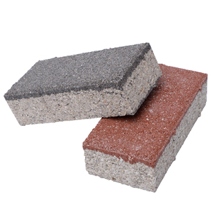 陶瓷透水砖 PC砖 庭院户外 海绵城市 人行道铺砖 广场砖 陶土砖