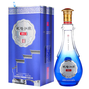 乾隆江南D6 40.2度480ml*1瓶 绵柔芝浓复合香型白酒 礼盒装送礼