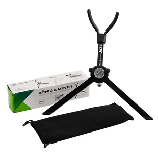 K M 德国KM 中音/次中音 萨克斯支架 乐器架 便携式 可放入乐器内