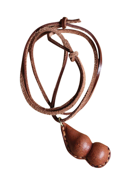 新品纯手工制作头层牛皮吊坠