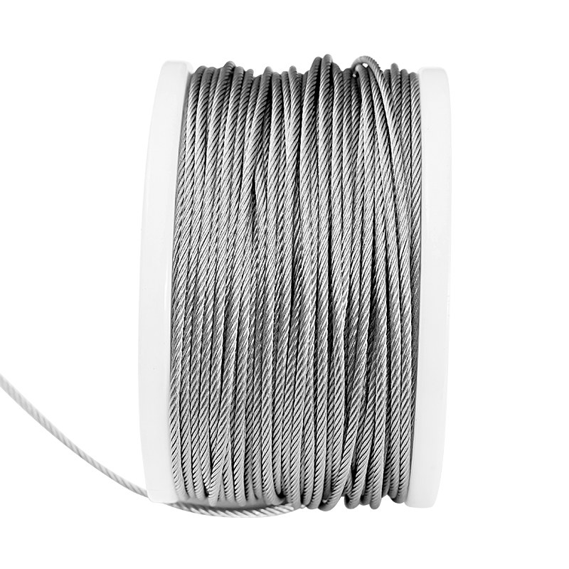 包塑钢丝绳3mm304塑料