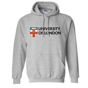 英国伦敦大学卫衣连帽套头秋冬季男女加绒加厚情侣学生青少年外套