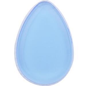 硅胶粉扑气垫粉扑bb霜粉底液圆形水滴方形透明果冻不吃粉化妆工具