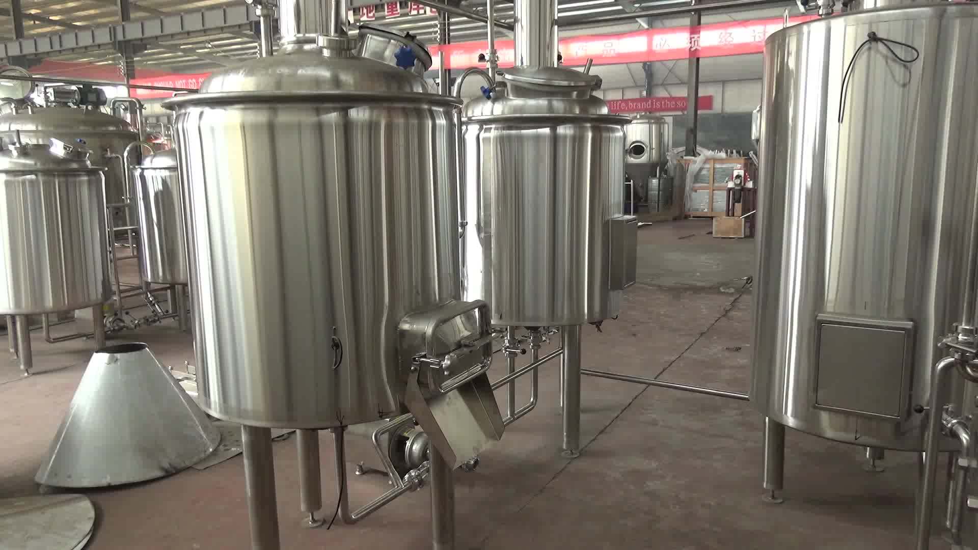 Turnkey Full Automatic 20bbl Craft Beer Machine Micro Beer Machinery