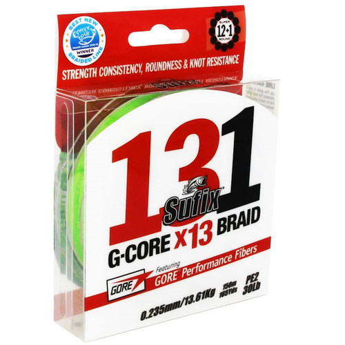 2019款150米Sufix梭飞士BRAIDED 131超级大力马PE线13股编织鱼线
