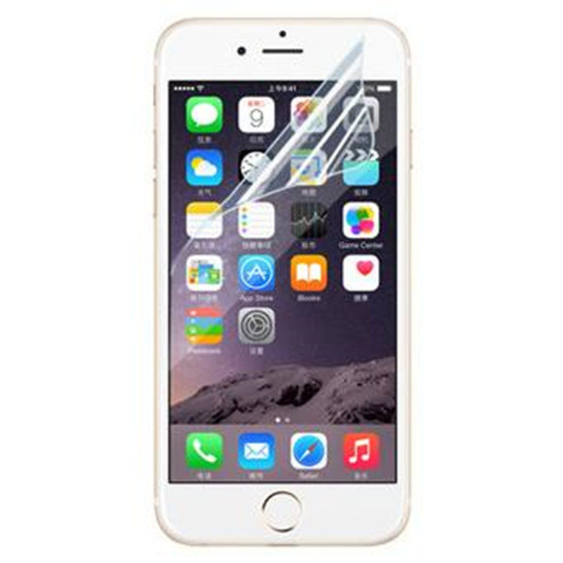 苹果4S手机高清磨砂屏贴 iphone5SC前后背保护膜SE普通透明软薄膜