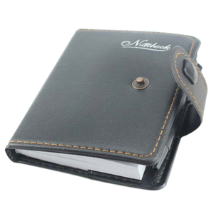 笔记本文具本子加厚带扣记事日记本笔记本子黑色大学生小清新包邮