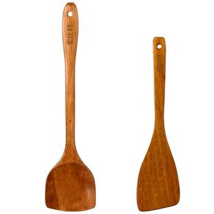 木铲子不粘锅专用木头锅铲木质炒菜铲子木锅铲耐高温长柄实木木铲