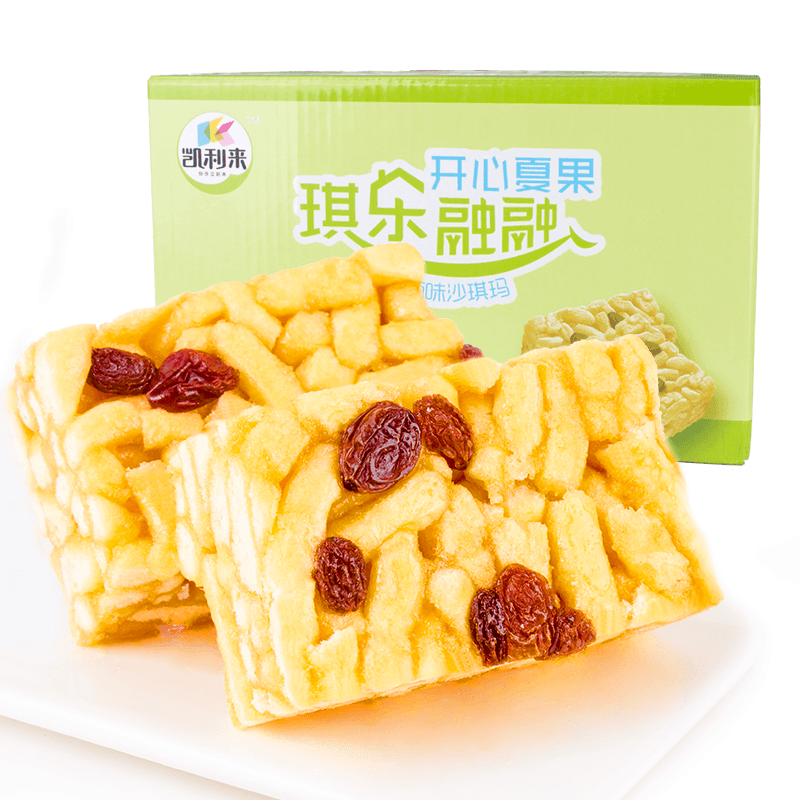 凯利来沙琪玛1000g孕妇早餐糕点