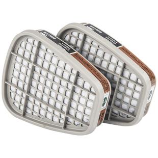 3M滤毒盒6001CN 6200 7502 6800面罩滤毒盒放毒有机蒸气滤盒2个装