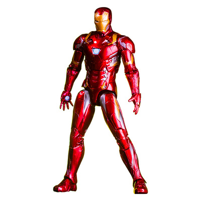 蜘蛛侠美国队长钢铁侠手办玩具