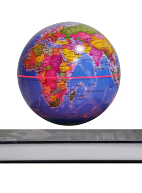 磁悬浮发光地球仪招财旋转悬空开业生日送礼创意少年益智科技摆件