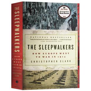 梦游者 英文原版 The Sleepwalkers 1914年欧洲如何走向一战 英文版历史书 Christopher Clark 克里斯托弗·克拉克 进口英语书籍