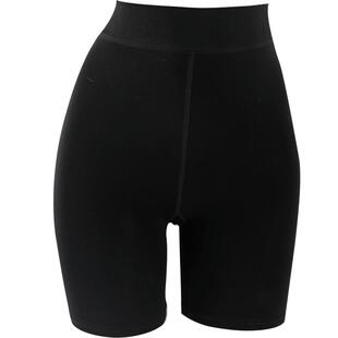 秋冬女加薄绒三分安全裤保暖加厚五分打底裤肤色黑色配靴短裤加绒