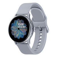 SAMSUNG Galaxy Watch Active2 三星手表 智能运动户外手表 蓝牙通话/运动监测/触控表圈 44mm铝制 水星黑