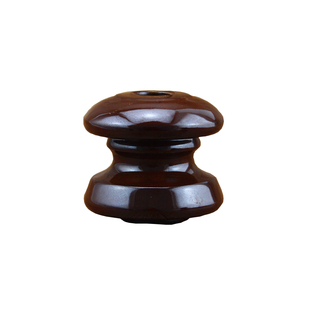 户外高压线路绝缘端子陶瓷绕线柱布电线绝缘柱瓷套瓷瓶支柱