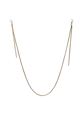 夸张长款流苏挂脖式超仙耳饰项链