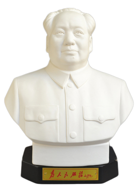 白瓷主席雕像塑像摆像泽东摆件毛