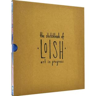 现货 荷兰插画师漫画家洛伊丝巴勒素描艺术集画册:进程中的艺术 英文原版 The Sketchbook Of Loish:Art in progress 精装