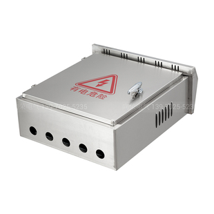 户外不锈钢配电箱成套控制箱室外防水电源箱监控设备箱立杆抱箍箱