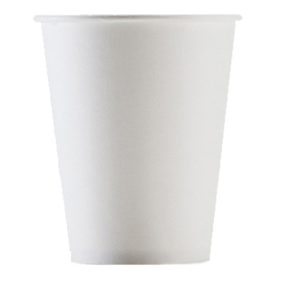 纸杯定制定做印logo一次性加厚纯白白色纸杯水杯口杯广告杯包邮
