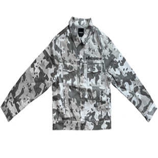 罗志祥 GOTNOFEARS GNF 正品 宽版平纹夹克外套 迷彩外套