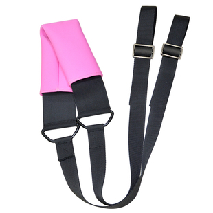 舞蹈瑜伽芭蕾拉伸带软开度训练一字马横叉劈叉可调节拉筋带弹力带